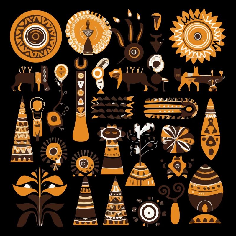 Afrikanische Folklore