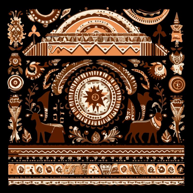 Afrikanische Folklore