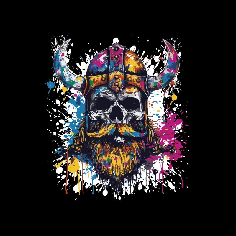 Wikinger Totenkopf