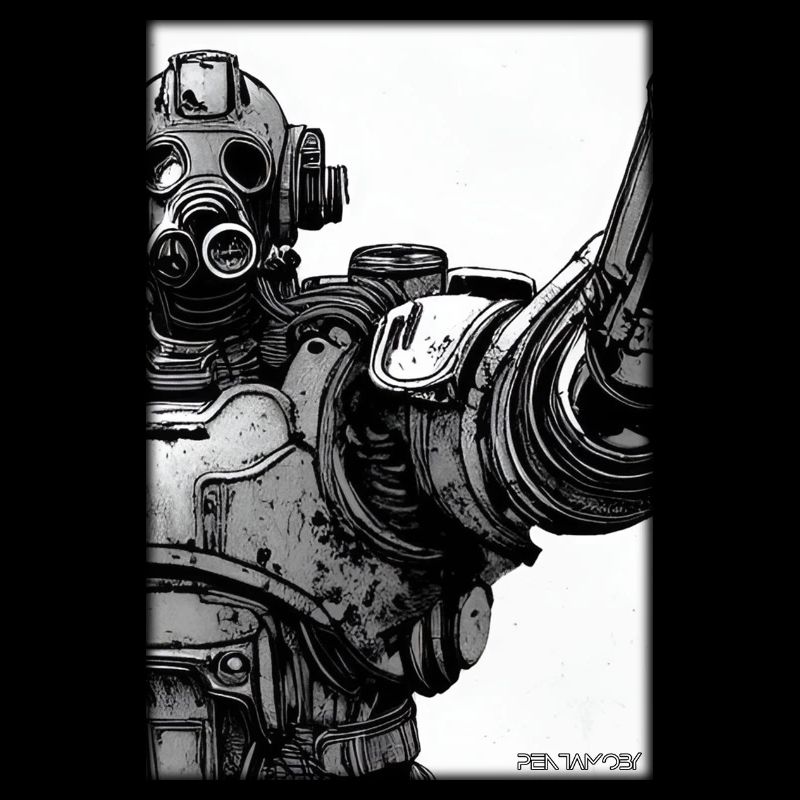 Kampfbot Robot Super Soldier Machine Warrior