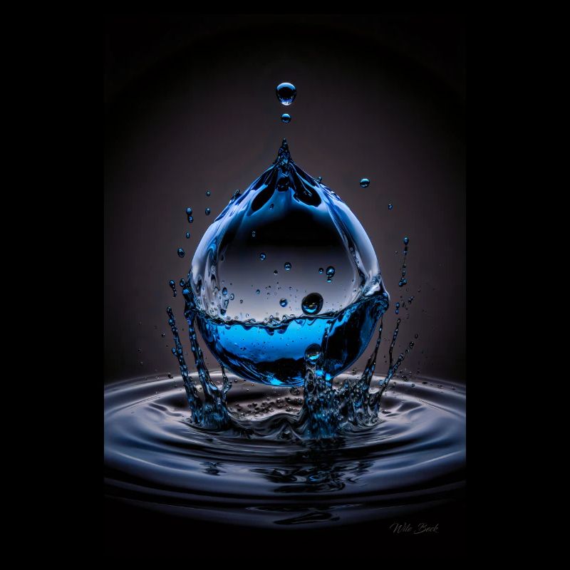 Drops blue 3