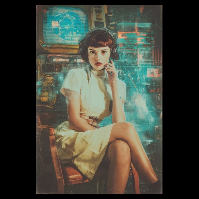 Retro Sci-Fi Operator