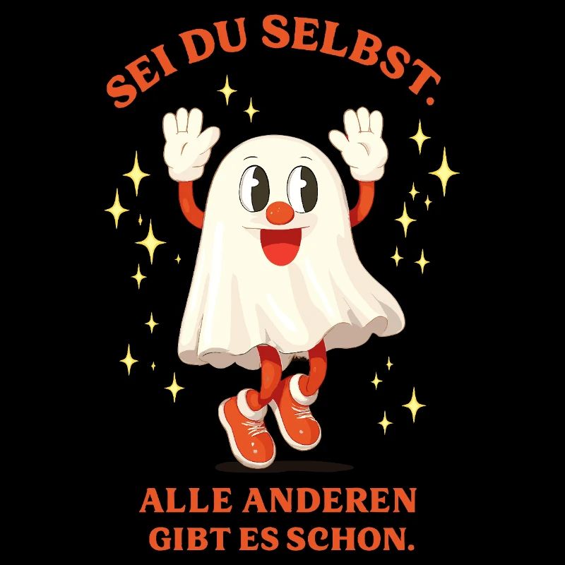 Be Yourself Glittering Ghost