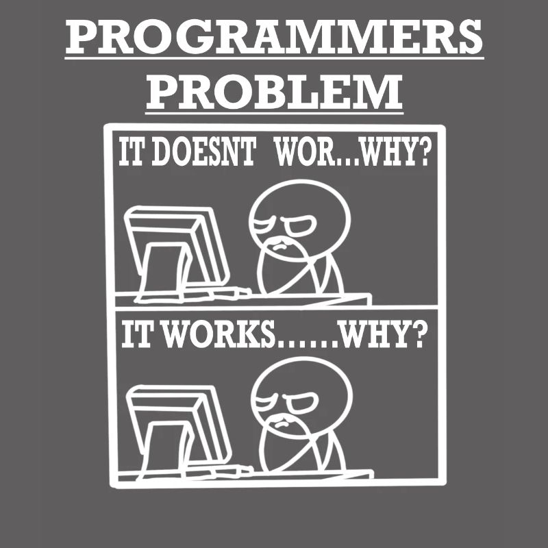 Programmers Problem Shirt for programmers