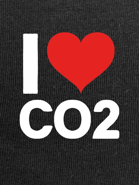 Ich liebe CO2 Klimaskeptiker Motiv
