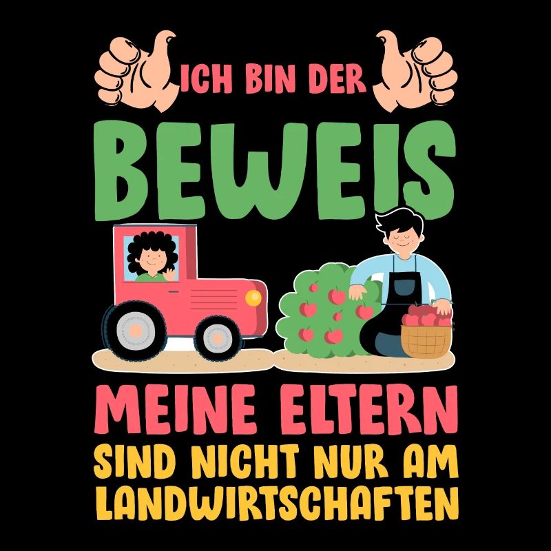 Landwirt Kinder Traktor Geschenk · Beweis
