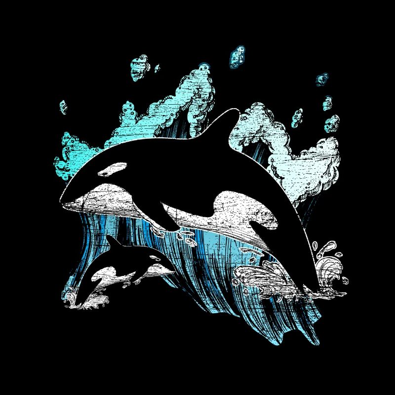 Killer whale gift