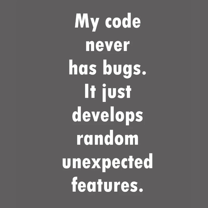Programmierer Code Bugs Computer Science Nerd