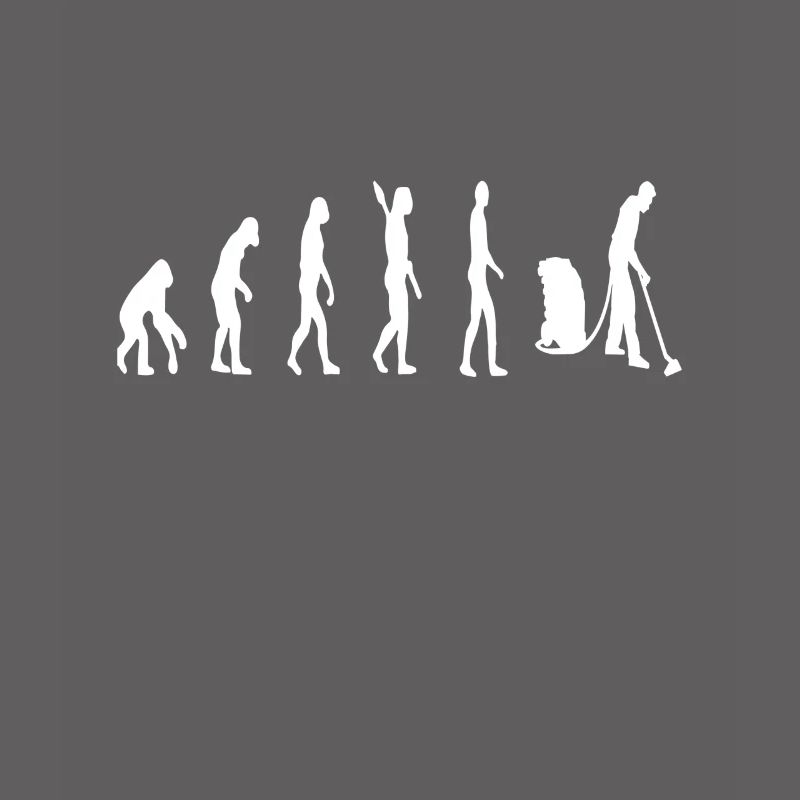 Evolution Hausmann Haushalt Ehemann Geschenkidee