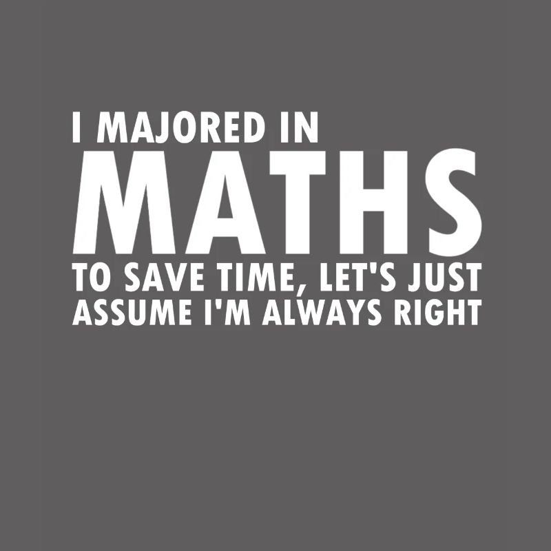 Funny math saying graduation nerd mathematician