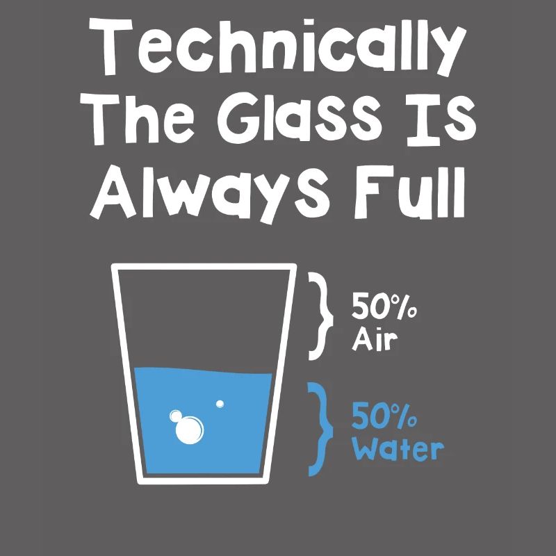 Technically The Glass Is Always Full