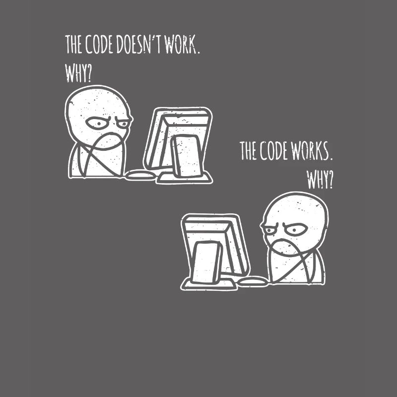 the code works why Programmer Computer Nerd