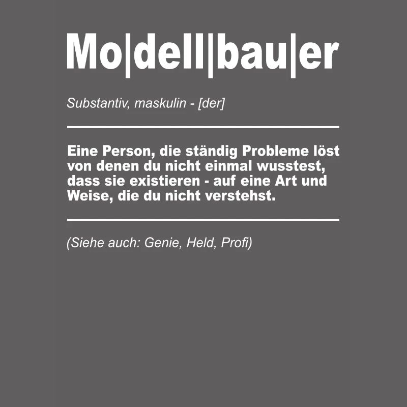 Modellflug Pilot Modellbau Flugzeug Modellbauer
