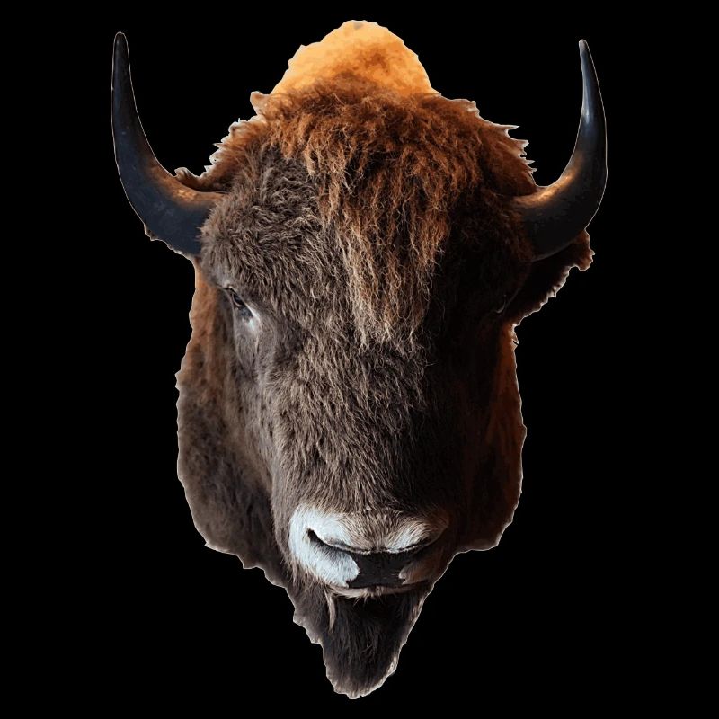 Der Bison wird auch Büffel genannt