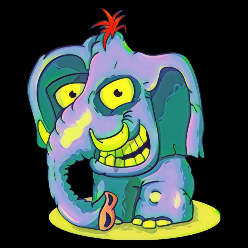 Bunter Elefant