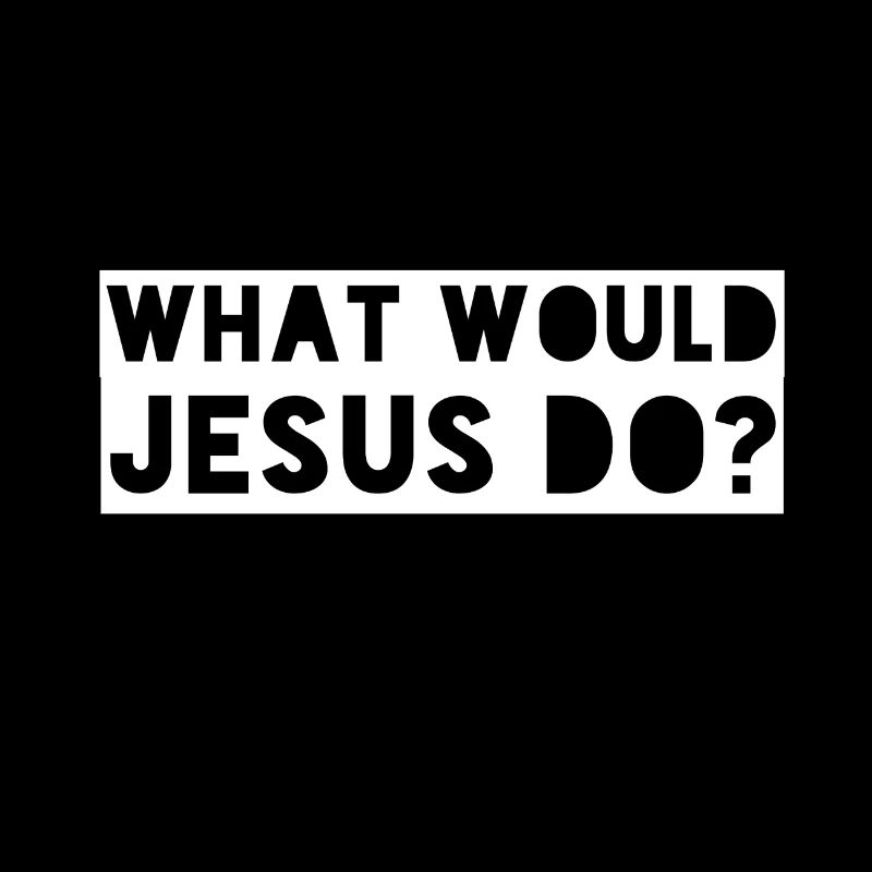 Jesus Question Funny Motivation Christ Gift