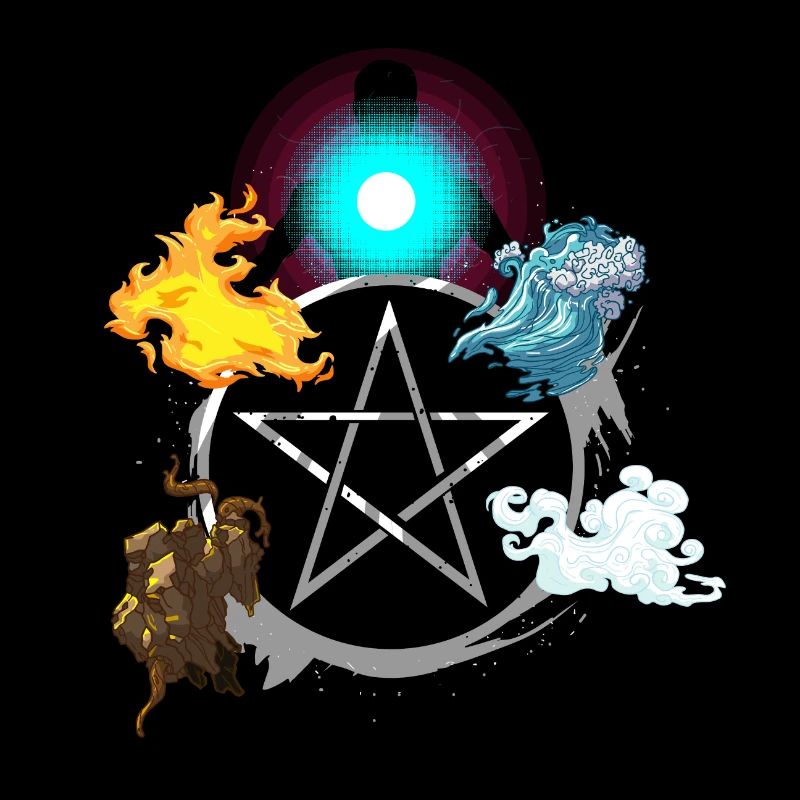 Alchemy elements fire air water earth soul