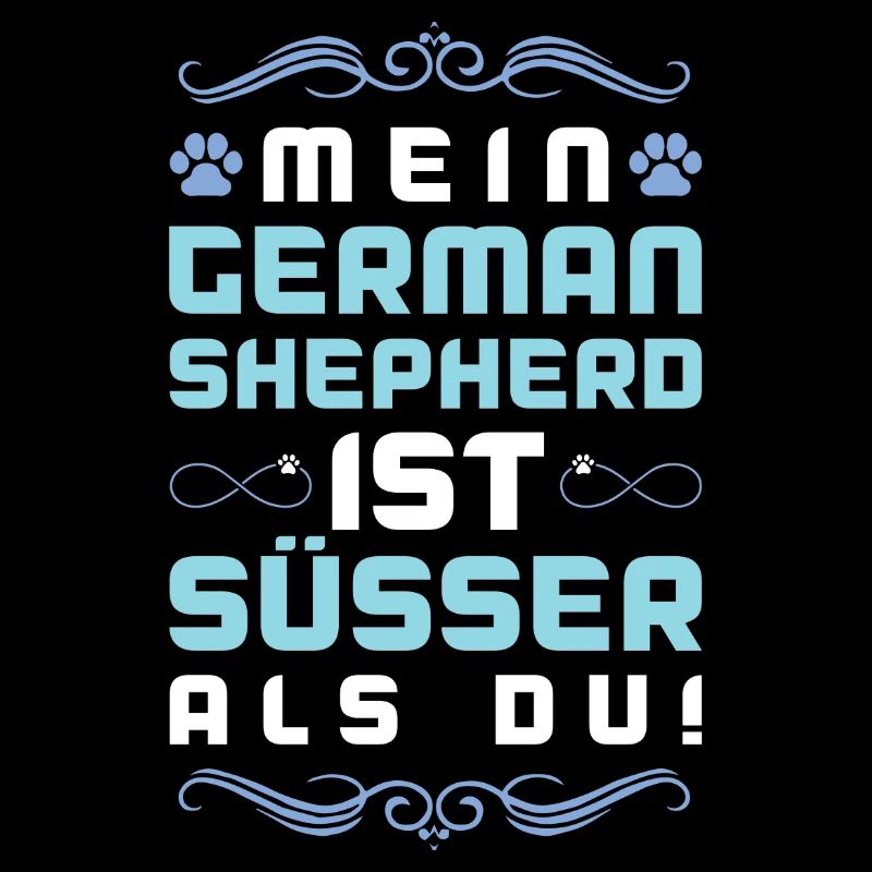deutscher schäferhund hund spruch