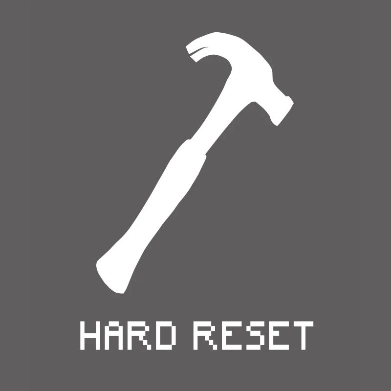 Sys Admin Hard Reset White White ITSys Admin Hard