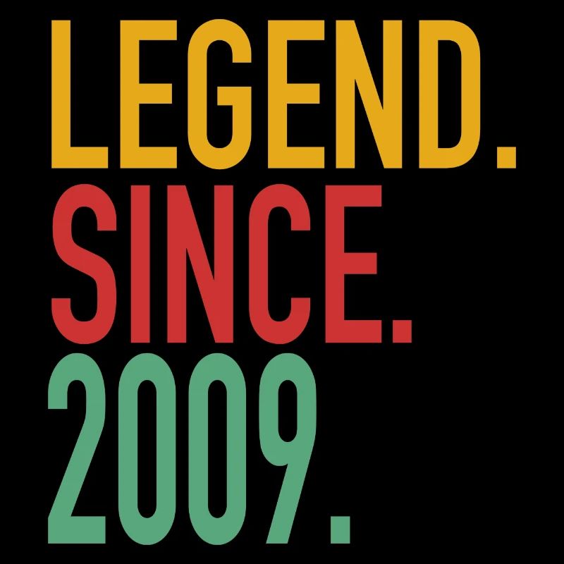 Legend since 2009 Gift 13th birthday