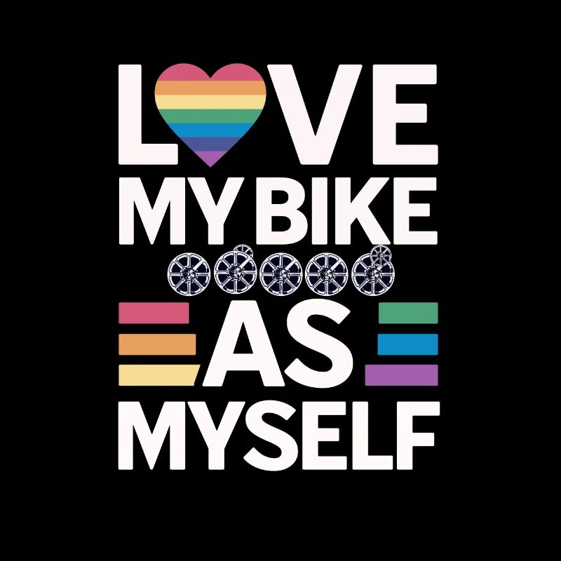 J’aime mon vélo comme moi-même
