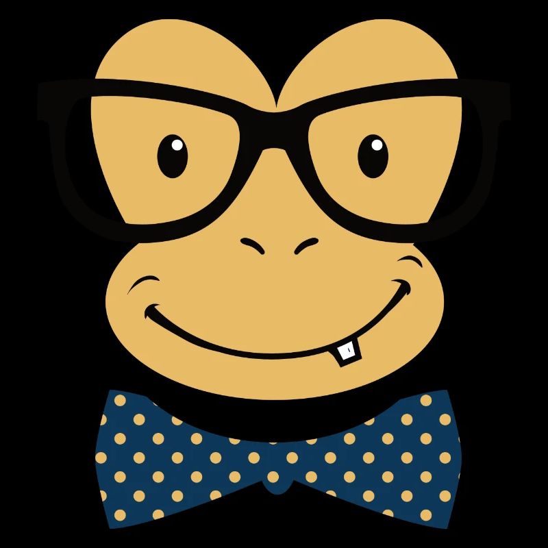 nerdy monkey
