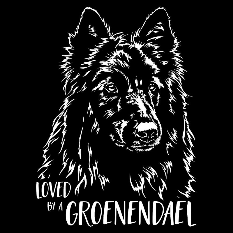 Loved by a Groenendael dog saying Wilsigns