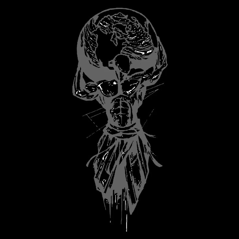 Mann trägt Weltkugel | Bstyled Freizeitmode