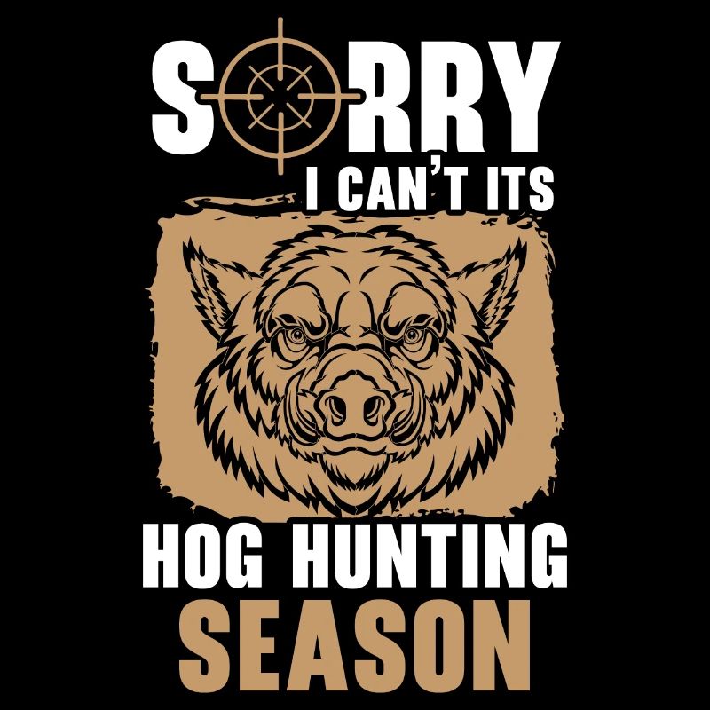 Désolé, je ne peux pas, c’est de la chasse au cochon