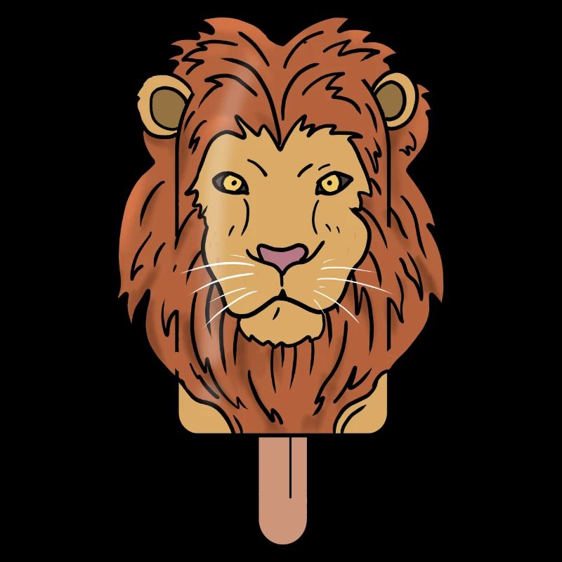 Lion Head Popsicle