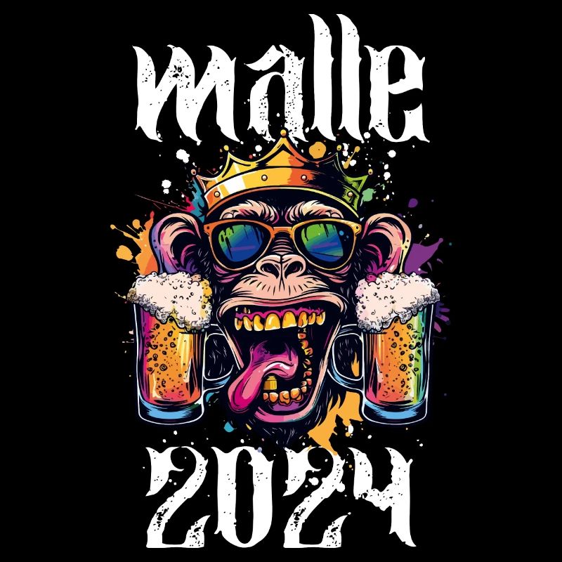 Malle 2024 Affe Bier