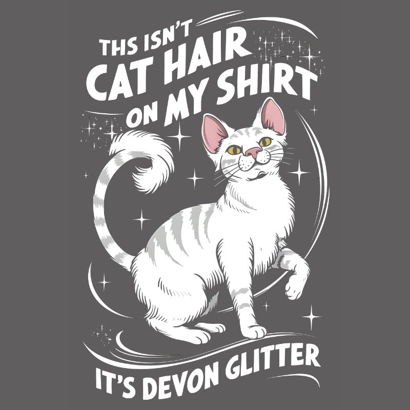 Katze Devon Rex Geschenk