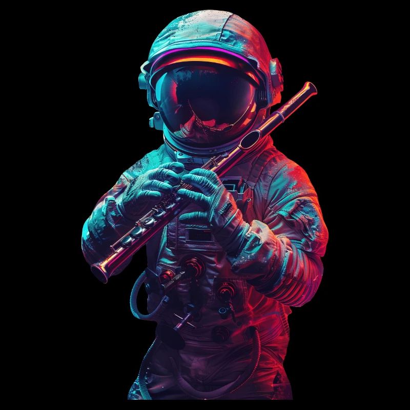 Astronaut Querflöte