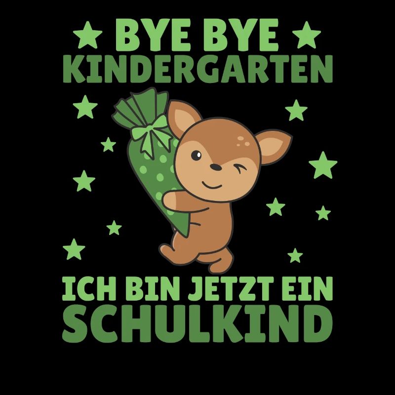 bye bye Kindergarten ich bin jetzt ein Schulkind