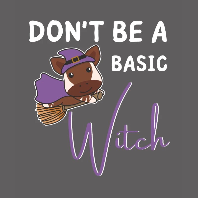 Okapi Halloween Hexen don't be a basic witch