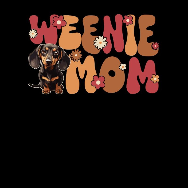 Dachshund Groovy Weenie mom
