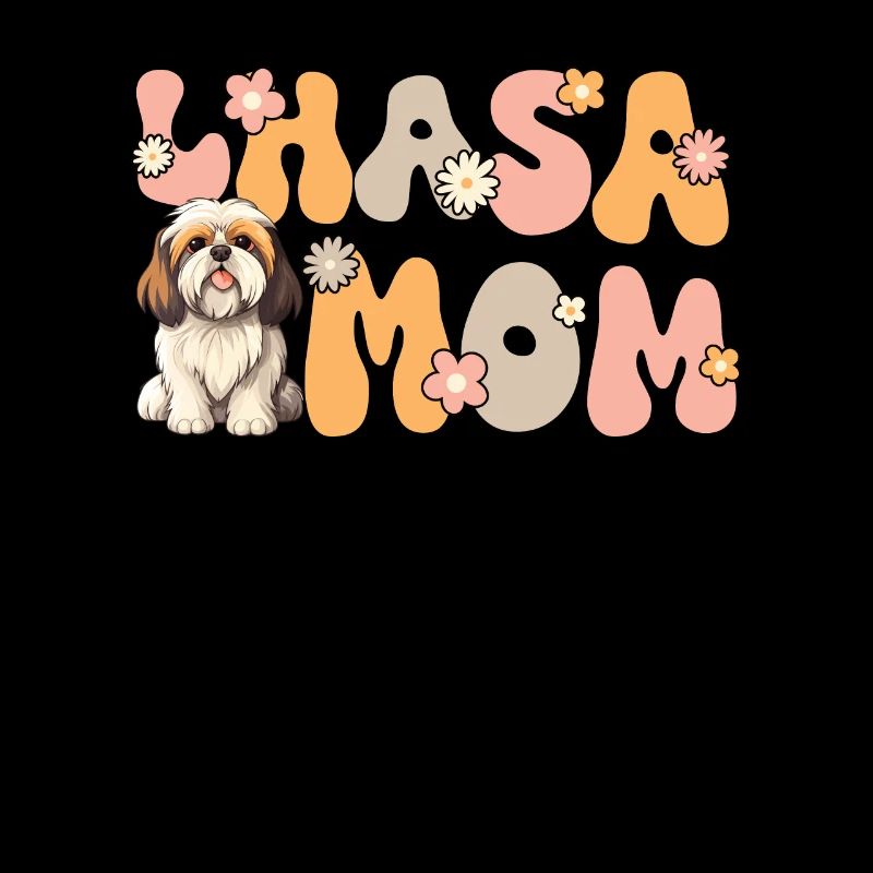 Lhasa Apso Groovy Lhasa Mom