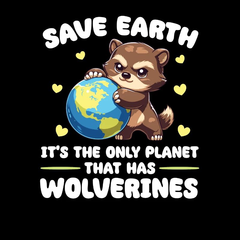 C’est la seule planète avec le carcajou Jour de la Terre