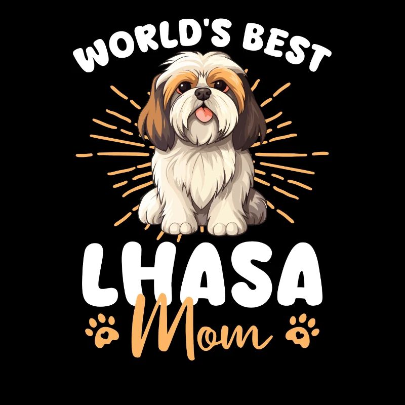 Lhasa Apso Groovy Lhasa Mom