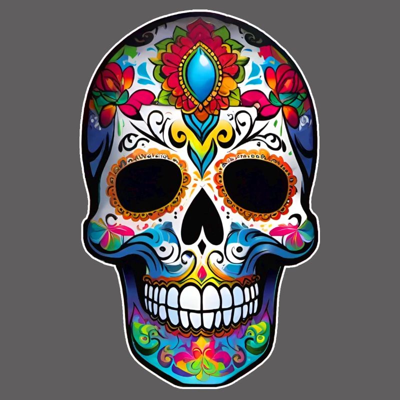Dia de los Muertos Totenschädel