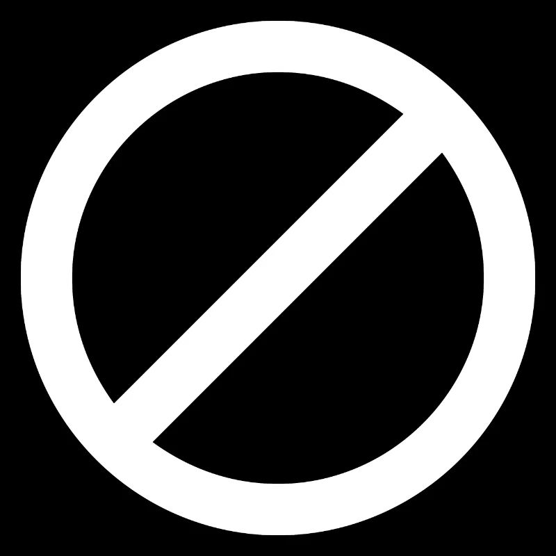 Stop | Symbol | Weiß | Geschenkidee