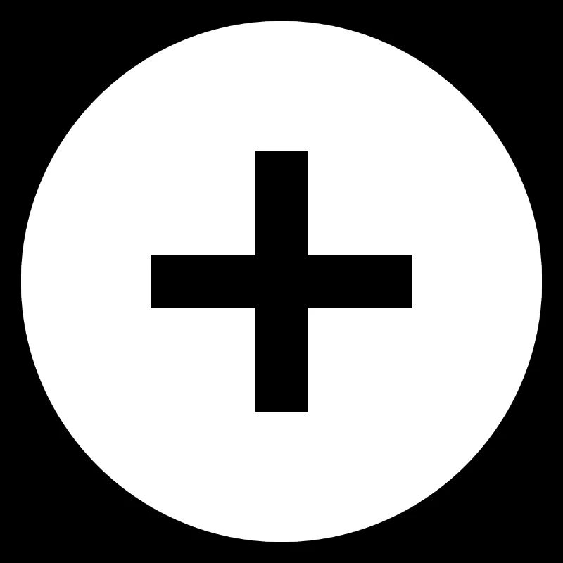 Plus | Symbol | Weiß | Geschenkidee