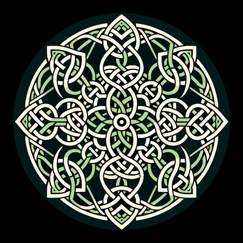 Entrelacs celtiques éternels Mandala Art 2