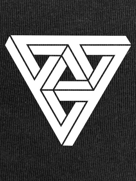 Optical illusion Triangle Minimal Shape