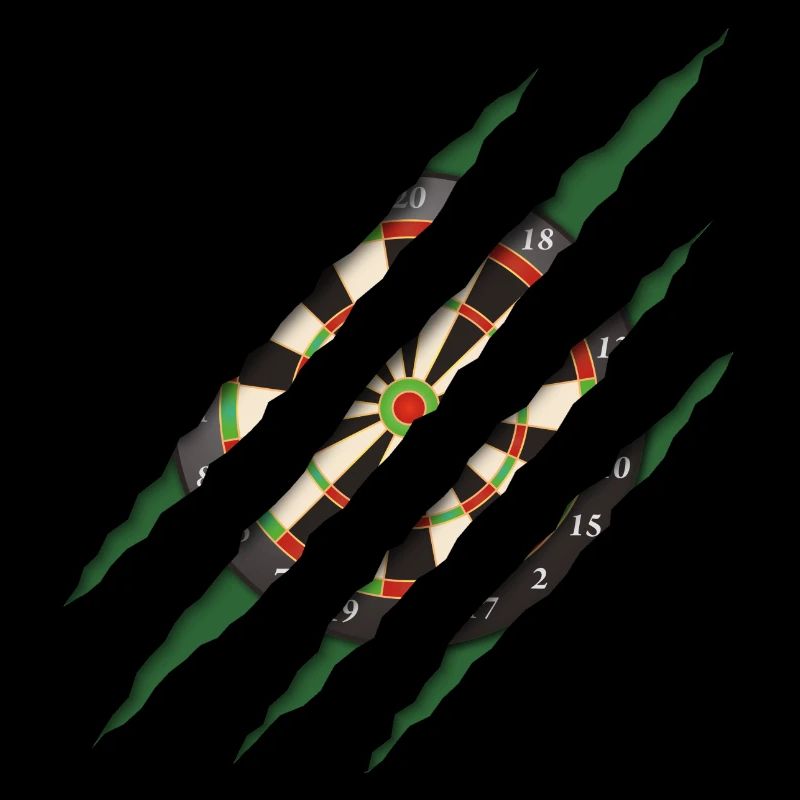 Dart, Dartscheibe