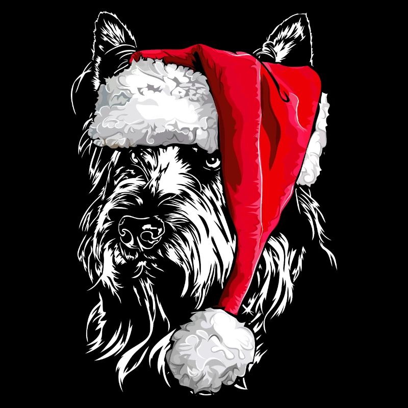 Santa BERGER PICARD Chiens de Noël Wilsigns