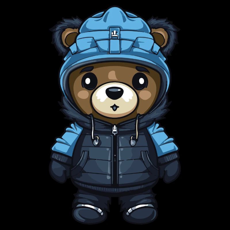 Bear Winter Comic