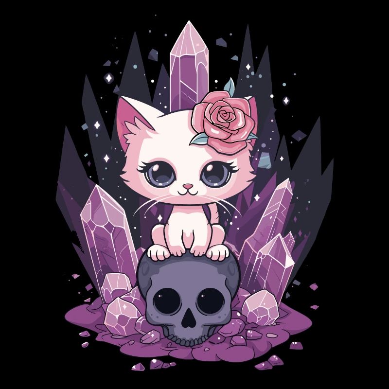 Kawaii Chat Pastel Goth Mignon Anime