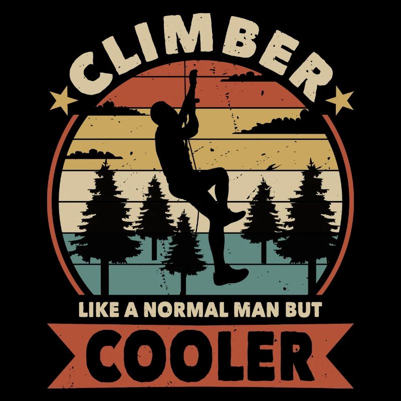 Climber like a normal man but cooler