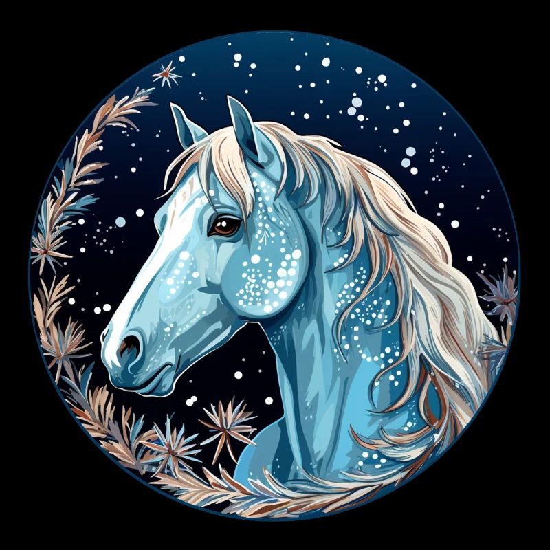 Pferd im Winter